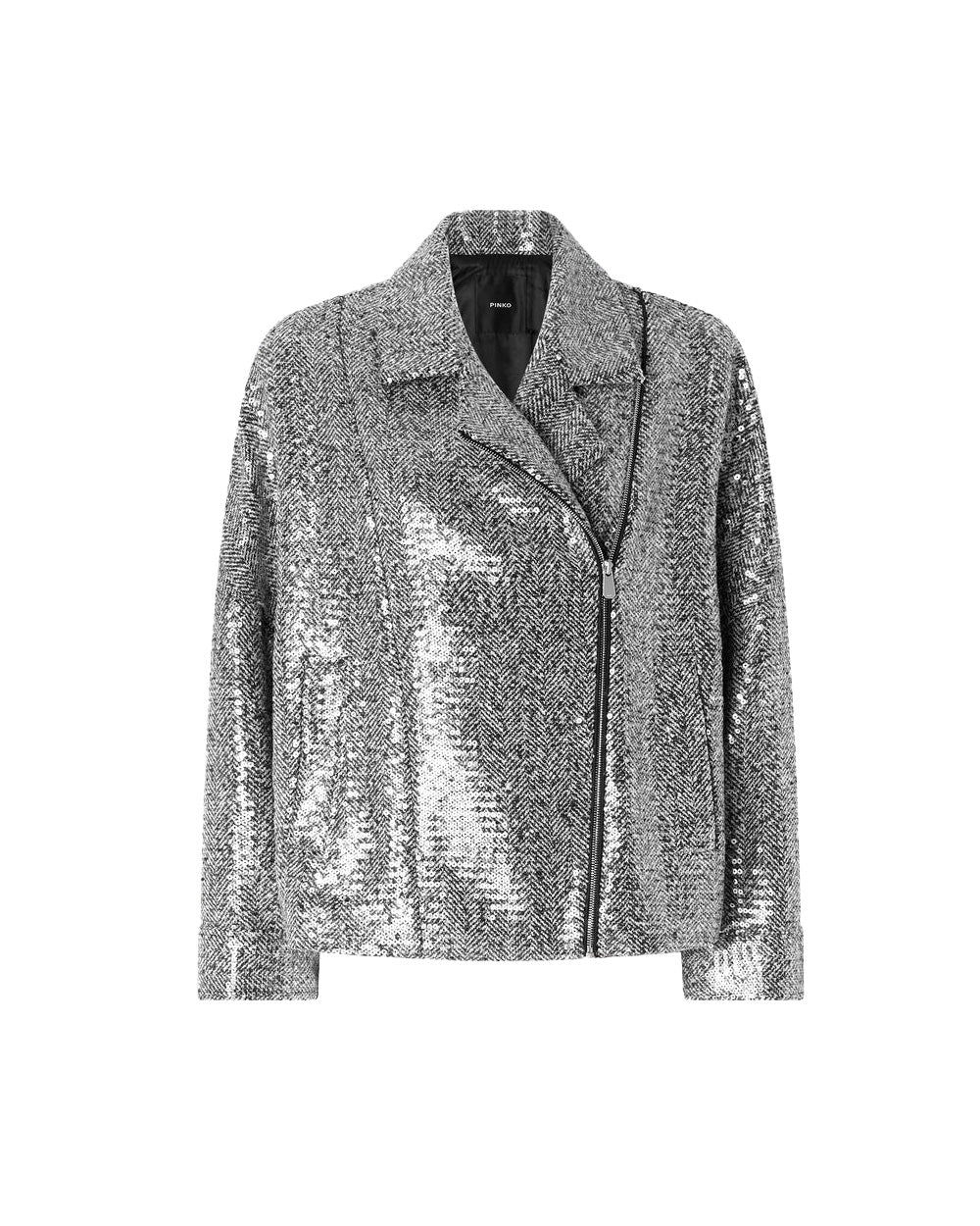 PINKO Giacca PINKO donna 107077A3E8 BELLIS BLOUSON Argento 107145A3FE ZZ2 