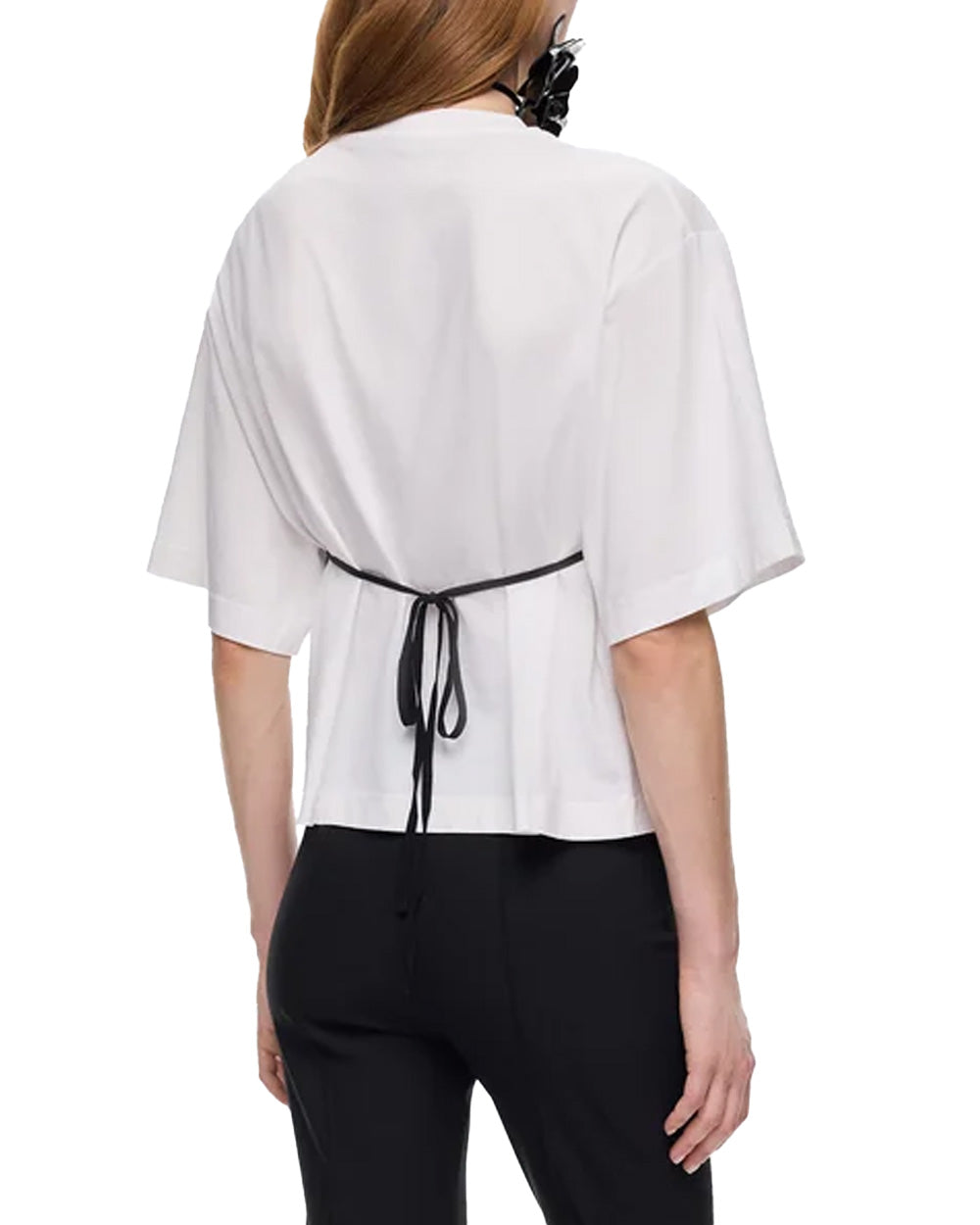 PINKO T-shirt PINKO donna 107155A3FL TULIPANO Bianca<BR/> 107155A3FL ZZ1 
