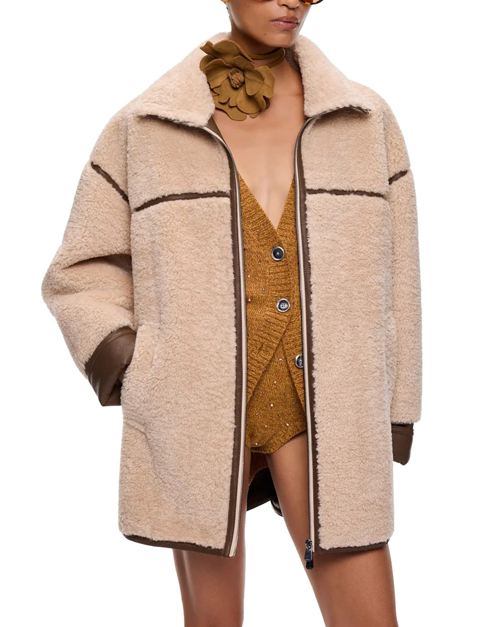 PINKO Cappotto PINKO donna 107165A3FJ CELOSIA Beige 107165A3FJ ZL3 