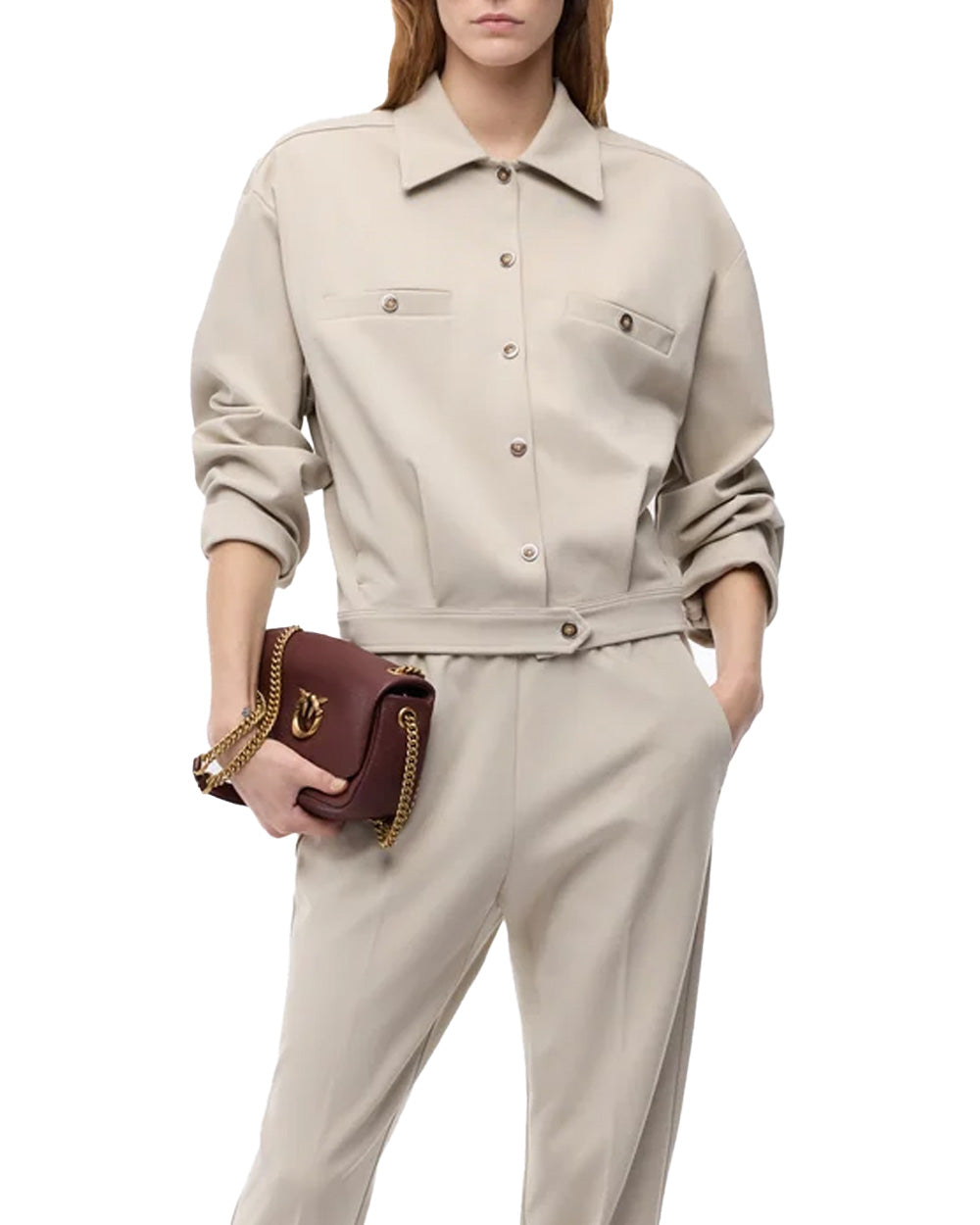 PINKO Giacca PINKO donna 107215A3AH CAPRIFOGLIO Beige 107215A3AH D23 
