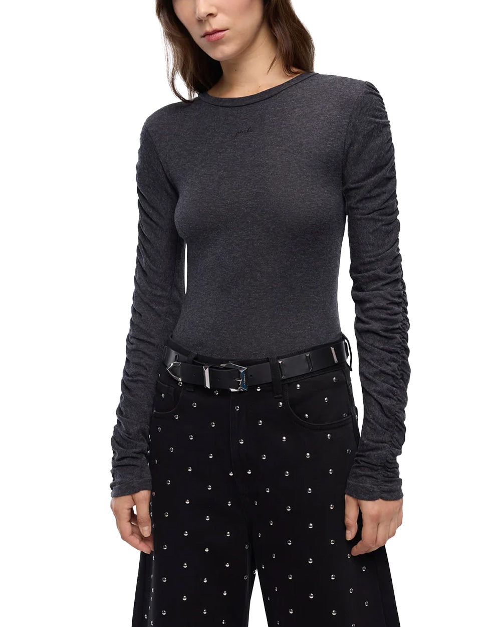 PINKO Maglia PINKO donna 107317A3H0 MUSCARI Grigio 107317A3H0 I76 