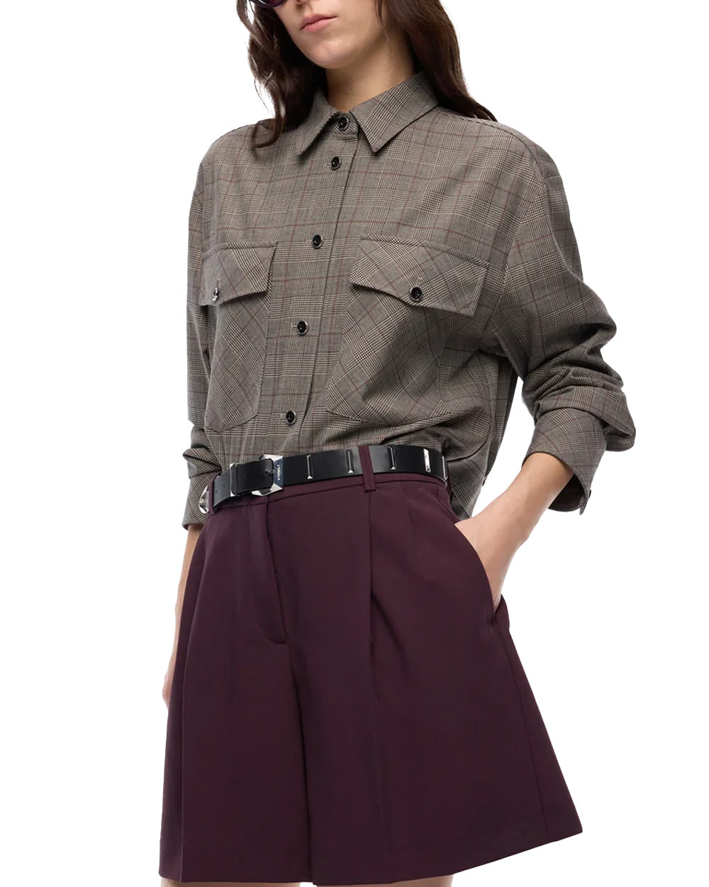 PINKO Camicia PINKO donna 107419A3FF ONCIDIUM OVERSHIRT Beige 107419A3FF CYZ 