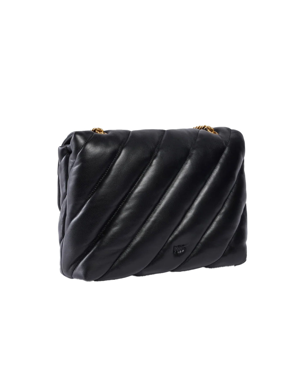 PINKO Borsa PINKO donna 107615A0F2 Love Bag Puff Maxi Quilt New Buckle Nera 107615A0F2 Z99Q 