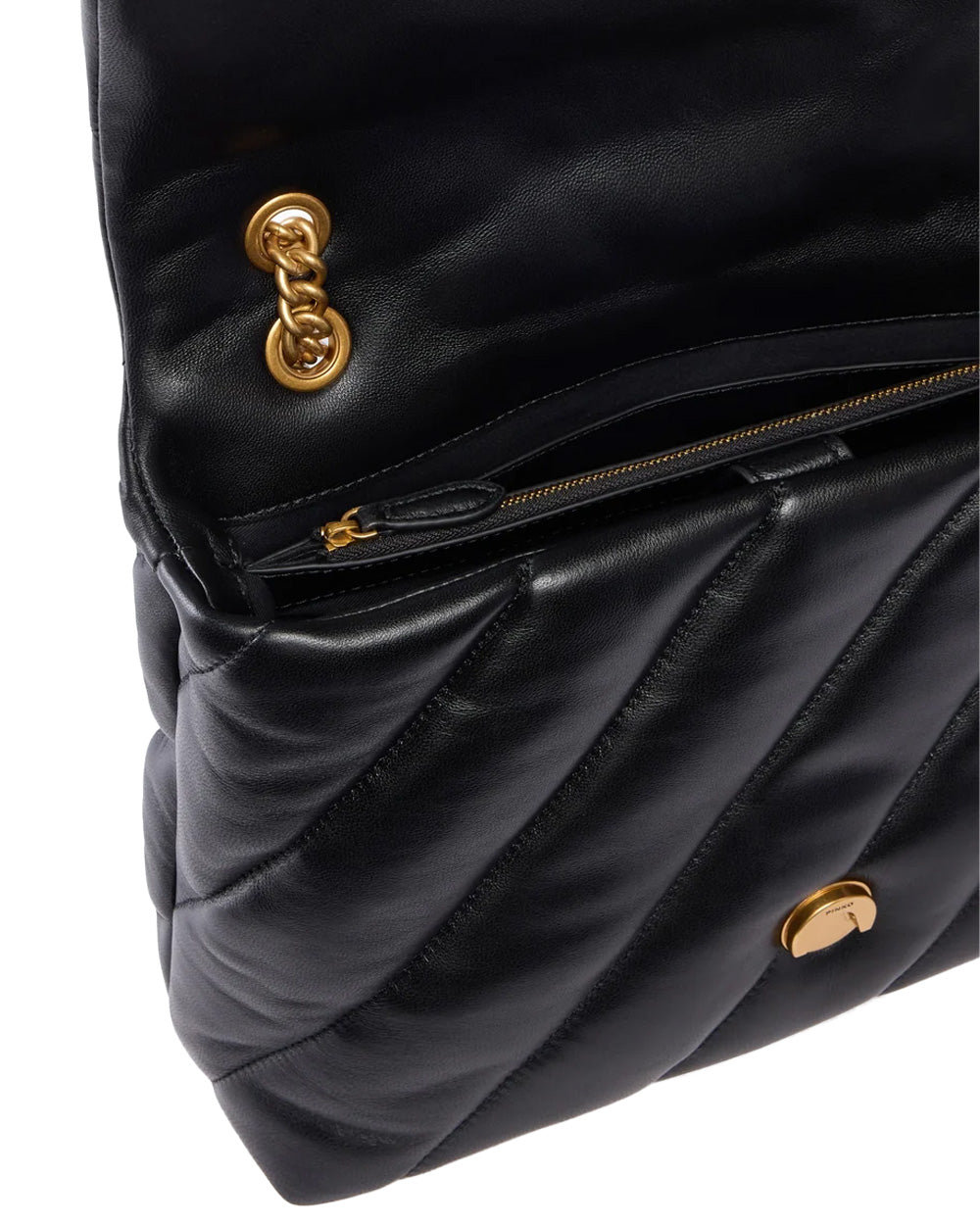 PINKO Borsa PINKO donna 107615A0F2 Love Bag Puff Maxi Quilt New Buckle Nera 107615A0F2 Z99Q 