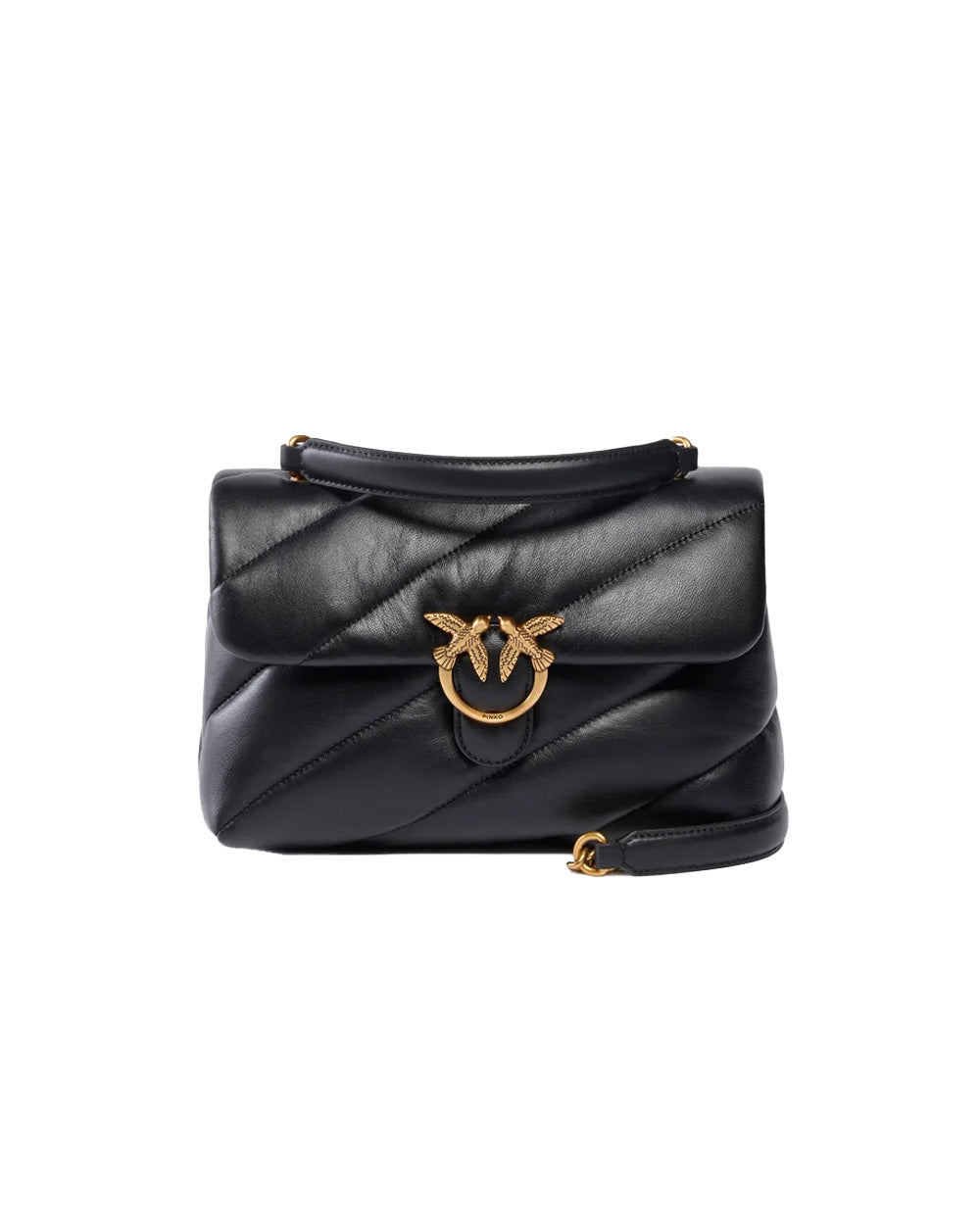 PINKO Borsa PINKO donna 107616A0F2 Love Bag Puff Maxi Quilt New Buckle Nera 107616A0F2 Z99Q 