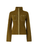 Cardigan PINKO donna 107802A30H PISPIGLIO Verde