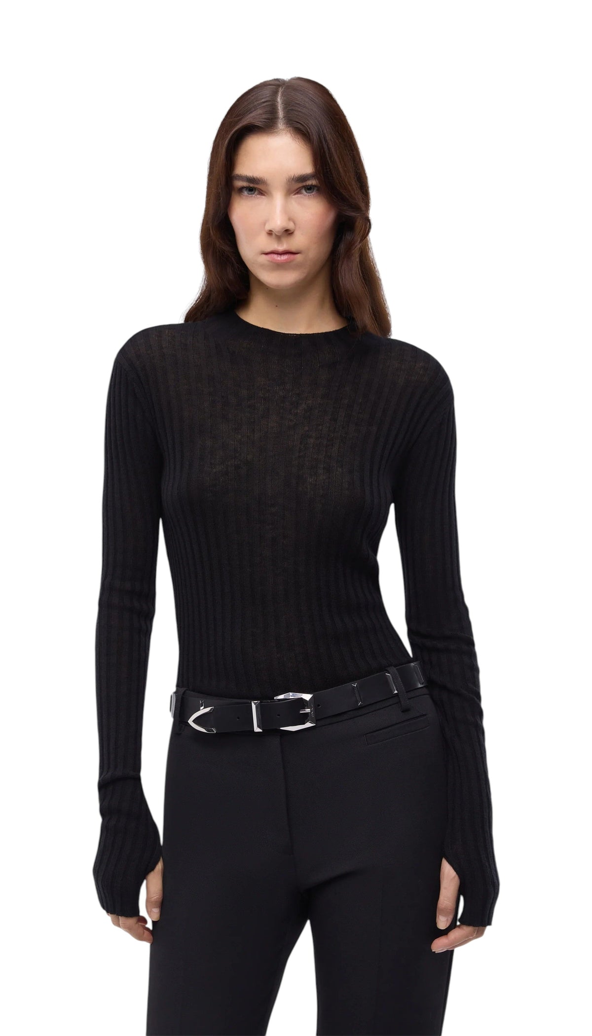PINKO Maglia Pinko donna 107834A2Z6 Z99 Muggito Nero 107834A2Z6 Z99 