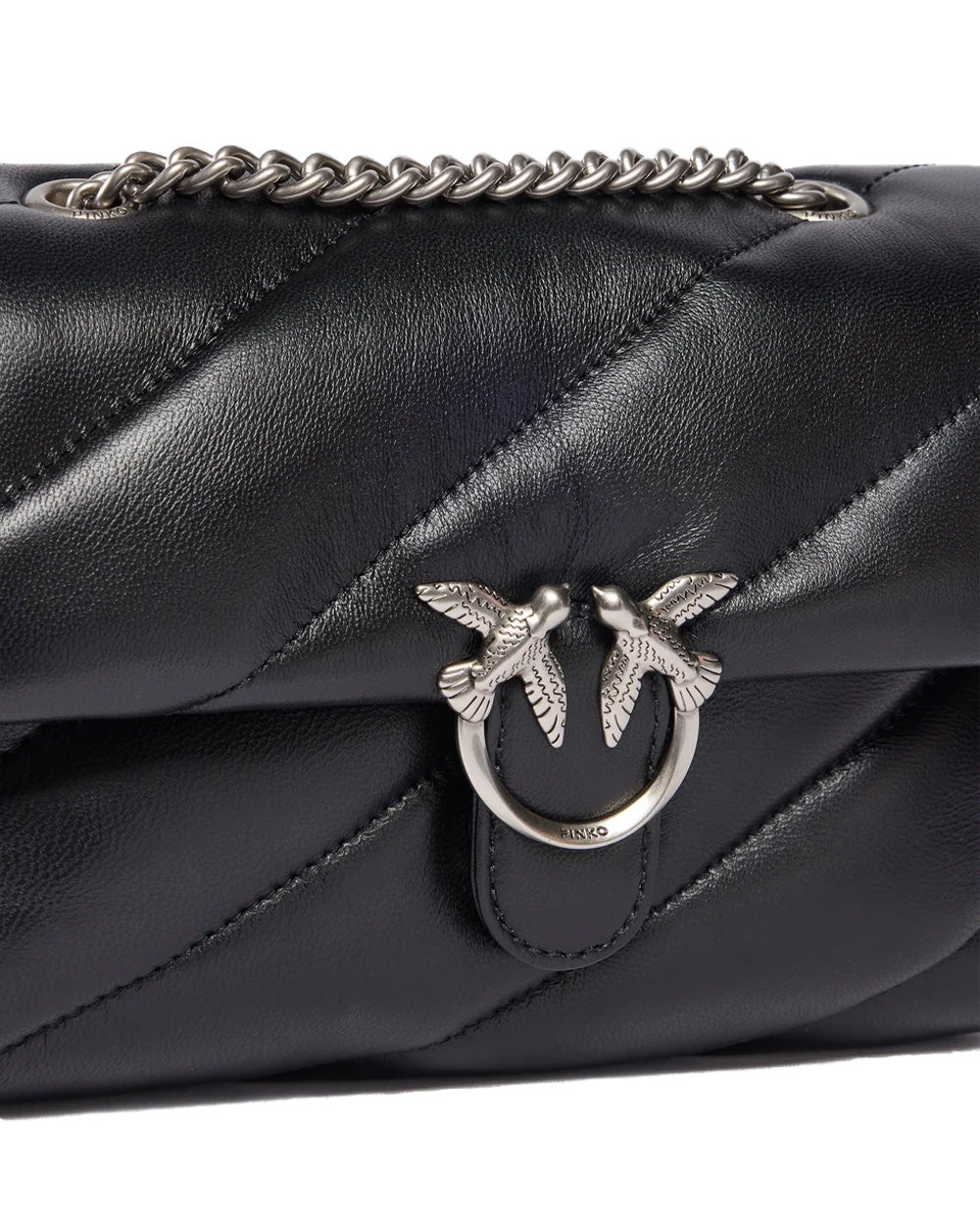 PINKO Borsa PINKO donna 107617A0F2 Mini Love Bag Puff Nera 107617A0F2 Z99O 