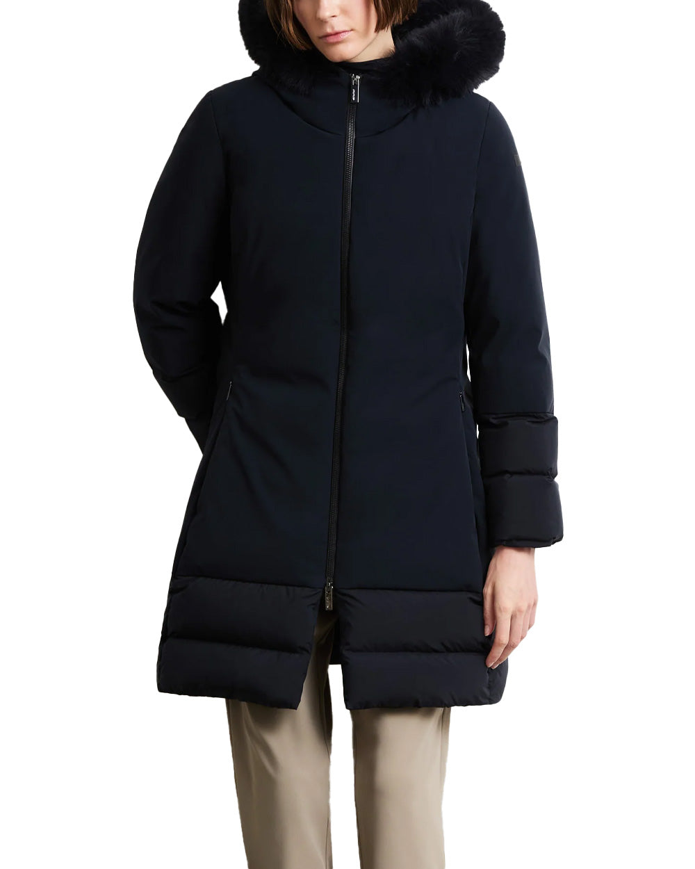 RRD Giubbino Montecristo Hybrid Long Fur RRD donna W26507F Blue black W26507F 60 