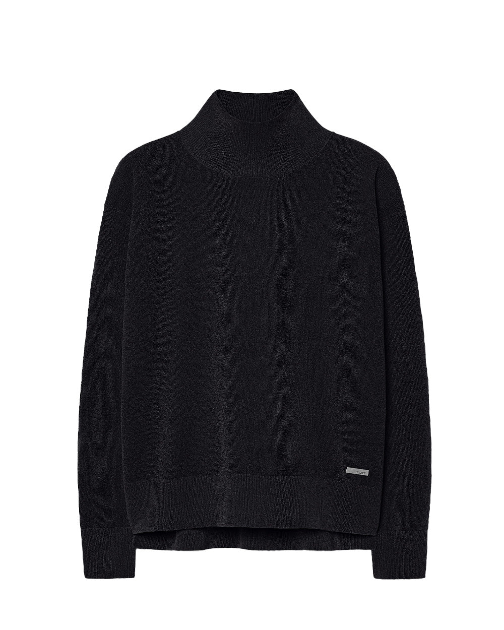 RRD Dolcevita Velvet Vent Turtleneck RRD donna W26631 Nero W26631 10 