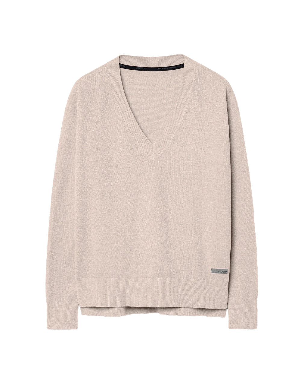 RRD Pullover Velvet Vent V-Neck RRD donna W26634 White sand W26634 85 