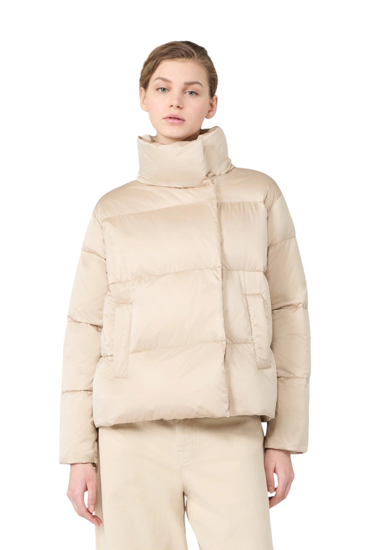 WEEKEND Giubbino Weekend donna 2625486052600 001 Matassa Beige 2625486052600 001 