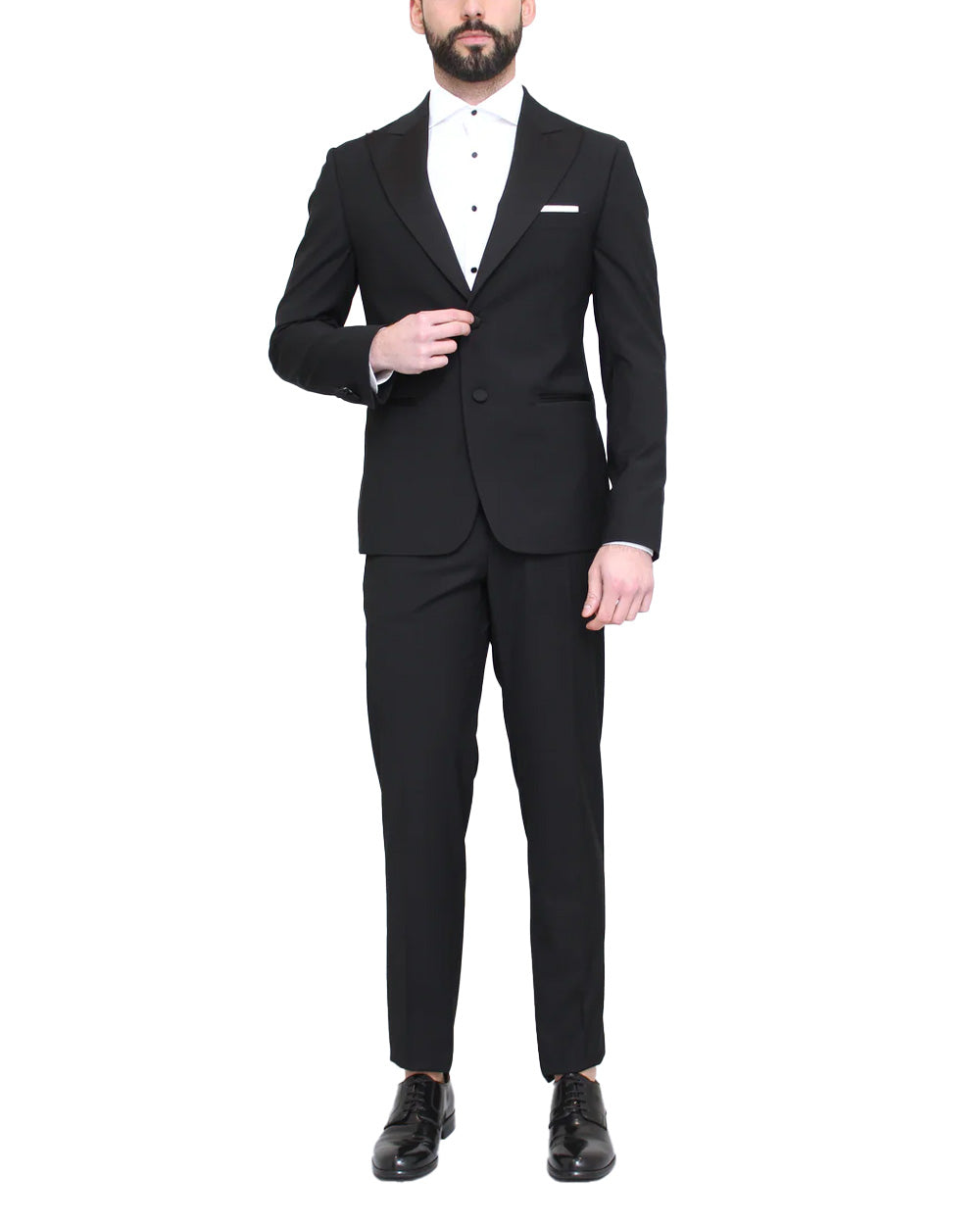 DANIELE ALESSANDRINI Abito DANIELE ALESSANDRINI UOMO A006 Nero GIACCA PANTALONE REGOLARE A006 101 