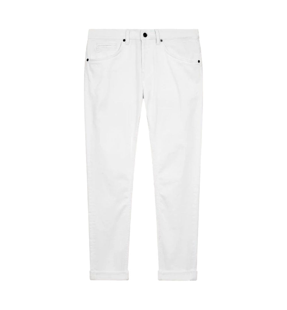 DONDUP Jeans Dondup uomo UP576BS0030 Dian bianco carrot UP576BS0030 PTD 000 