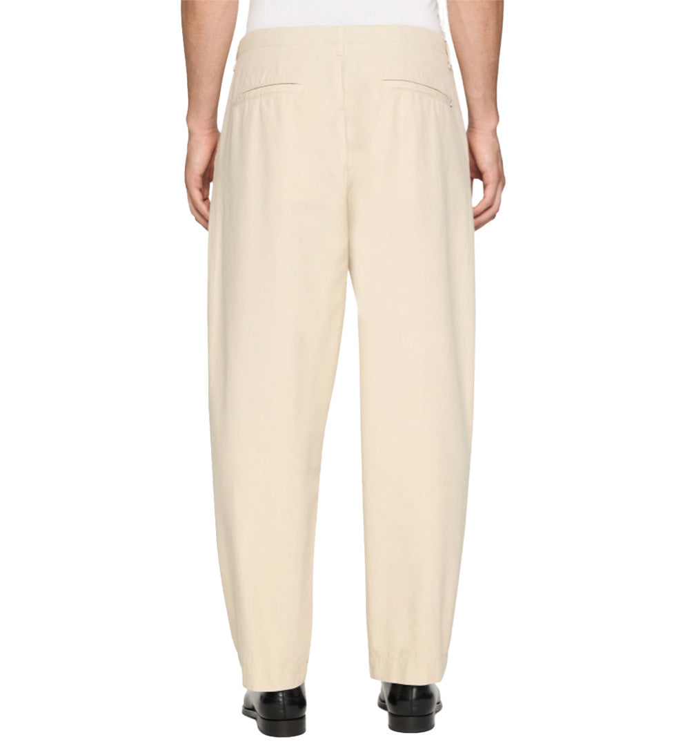 DONDUP Pantalone Dondup Miles uomo UP669CFK18U Beige pinces chino logo UP669CFK18U 004 