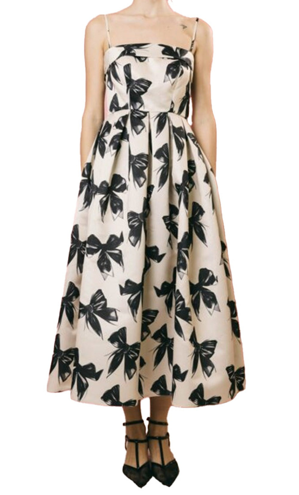 GIADA CURTI Abito Giada Curti donna A400D01 nero beige A400 D01 