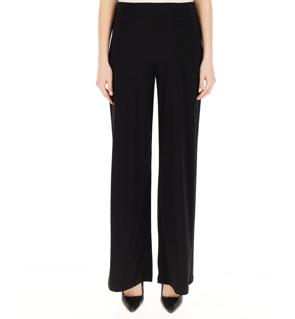 JOSEPH RIBKOFF Pantalone Joseph Ribkoff donna 221340S25 Nero tinta unita wide leg gamba larga 221340S25 11 