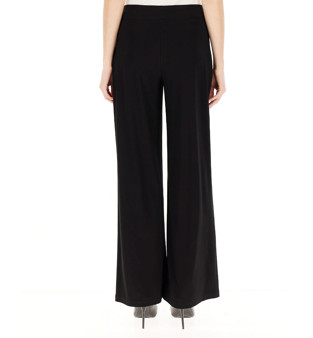 JOSEPH RIBKOFF Pantalone Joseph Ribkoff donna 221340S25 Nero tinta unita wide leg gamba larga 221340S25 11 