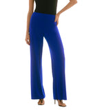 Joseph Ribkoff women's trousers 221340S25 Blue wide leg solid color