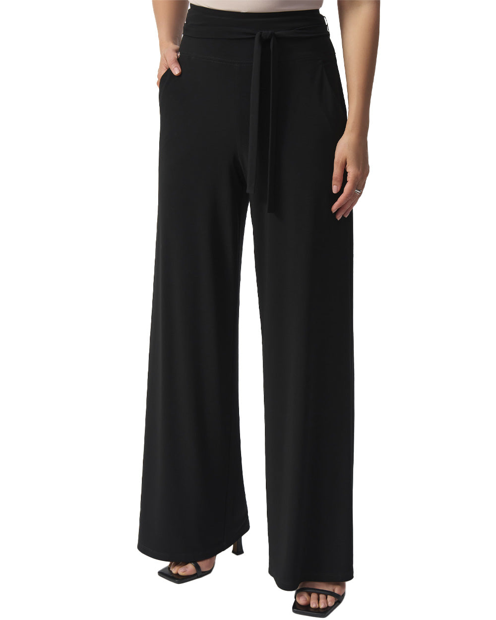 JOSEPH RIBKOFF Pantalone Joseph Ribkoff donna 251249 nero elastico in vita tasche laterali comoda 251249 11 