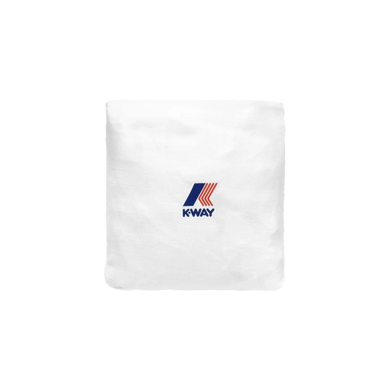 K-WAY T-shirt K-way uomo K007JE0 001 bianca girocollo EDWARD K007JE0 001 