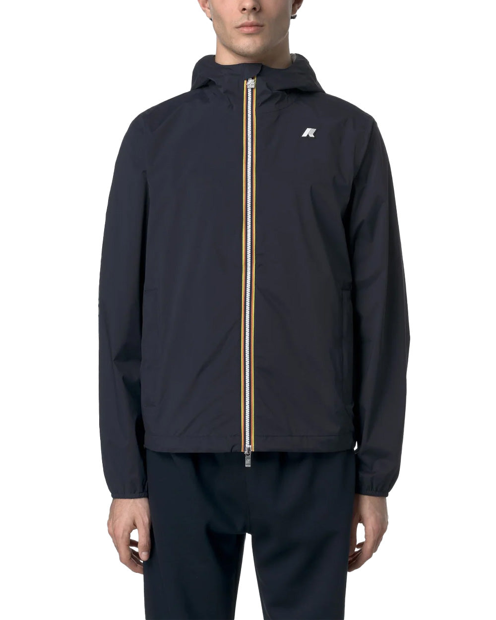K-WAY Giubbino K-way uomo K3123UW Jack stretch nylon jersey blu depth K3123UW K89 