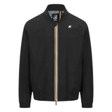 Giubbino K-way uomo K51376W USY Aurene Stretch Dot nero Jersey
