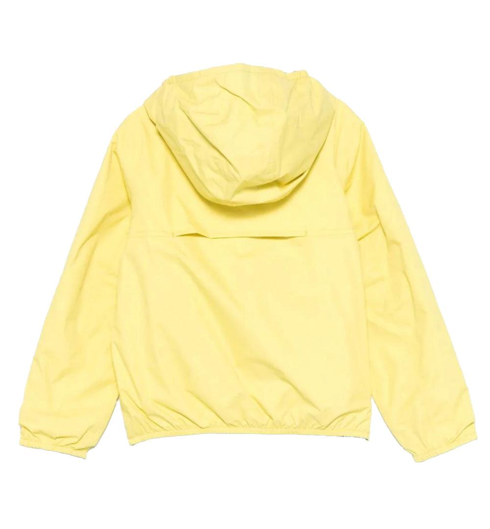 K-WAY Giacca K-way bambino K61314W Giallo Blu nylon reversibile impermeabile antivento comodo tessuto K61314W AZO 