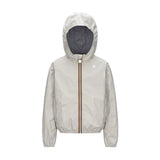K-way junior jacket K61314W B10 JAKE PLUS 2 REVERSIBLE greyhood