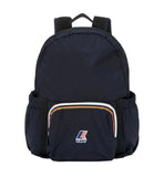 K-Way Michelet K61415W dark blue unisex waterproof water-repellent windproof backpack with logo and pockets