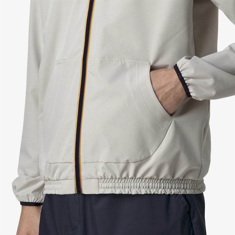 K-WAY Felpa K-way uomo K8138RW 634 beige sia K8138RW 634 