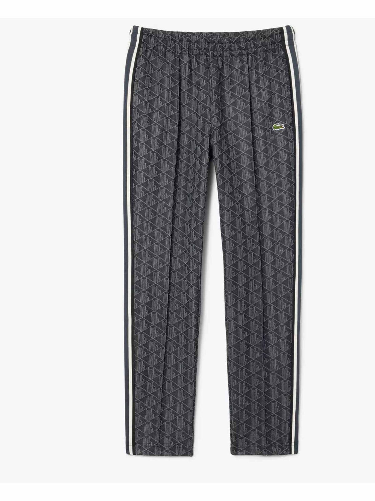 LACOSTE Pantalone LACOSTE uomo XH1440 Nero cotonemonogramma vintage tascheoulisse XH1440 4PC 