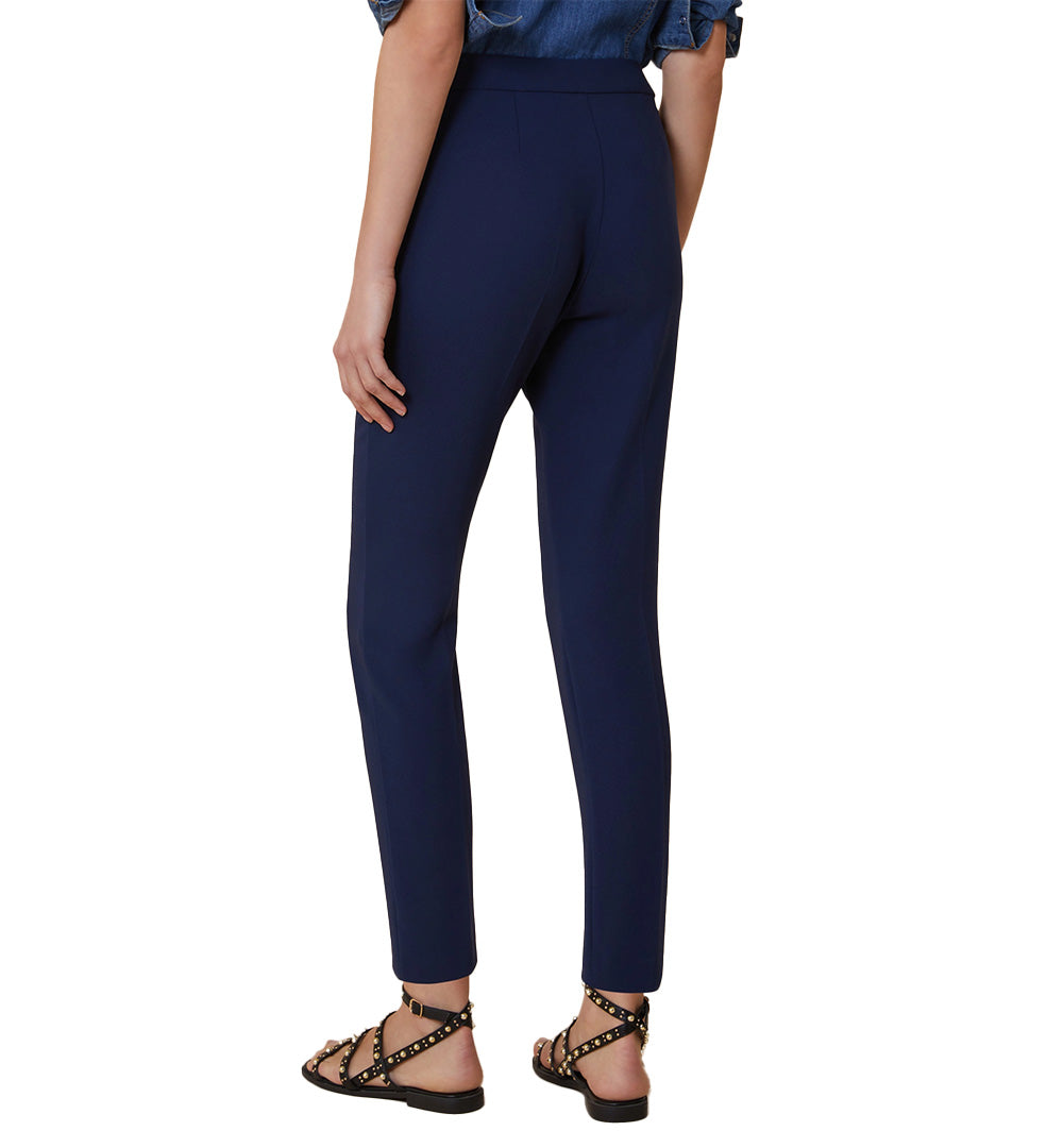 PENNYBLACK Pantalone Pennyblack donna Cinghia 2511131082200 Blu tinta unita blu cady bi stretch extra slim 2511131082200 005 