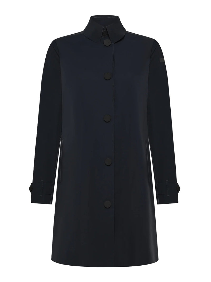 RRD Giubbino RRD donna 25503 60 Montecristo Color Coat Wom Jkt Blue Black bottoni a pressione 25503 60 