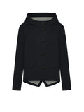 RRD women's jacket 25504 60 Montecristo Color Hood Wom Jkt Blue Black snap buttons hood