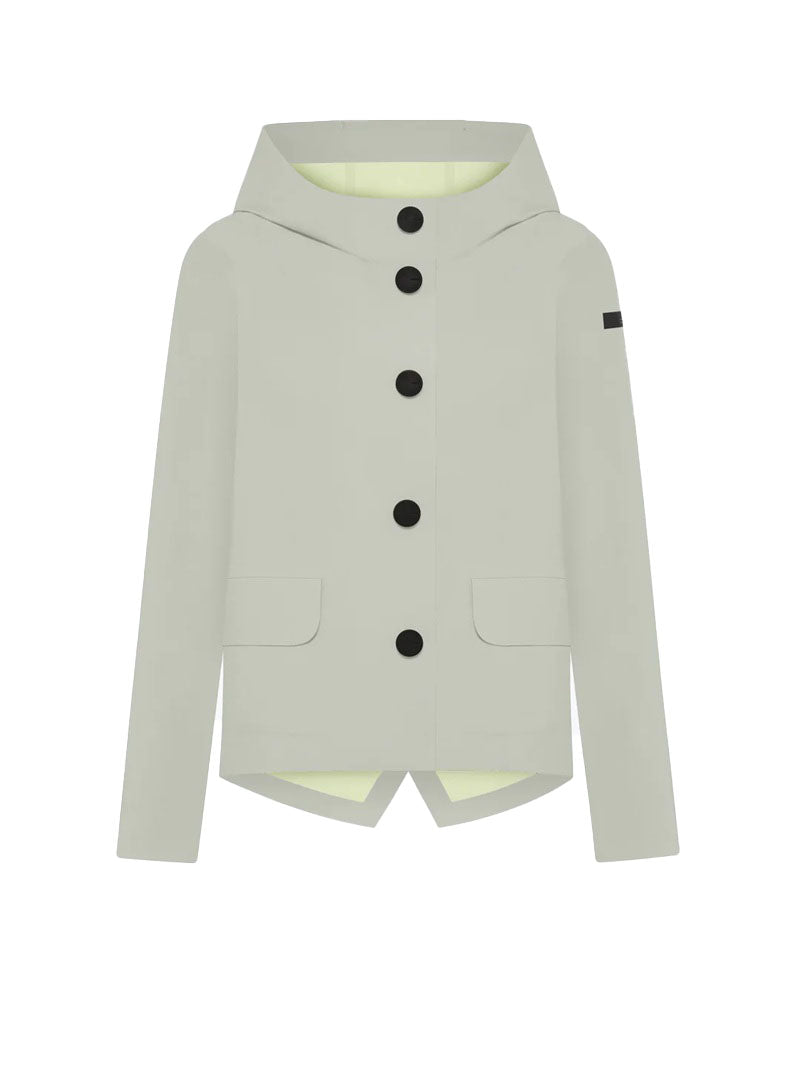 RRD Giubbino RRD donna 25504 83 Montecristo Color Hood Wom Jkt Sabbia bottoni a pressione cappuccio 25504 83 