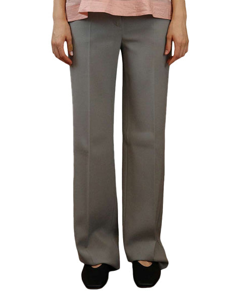 STUDIO Pantalone Studio Max Mara donna Quasar 2516131081600 Grigio lana linea dritta zip patta gancetto 2516131081600 042 