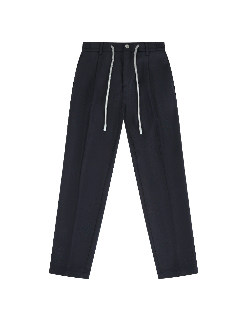 DANIELE ALESSANDRINI Pantalone Daniele Alessandrini uomo P014 Blu slim fit materiali alta qualità coulisse regolabile P014 174 
