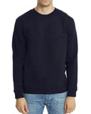 Felpa DONDUP uomo UF641KF0196UZL4 Blu cotone design essenziale vestibilità regolare