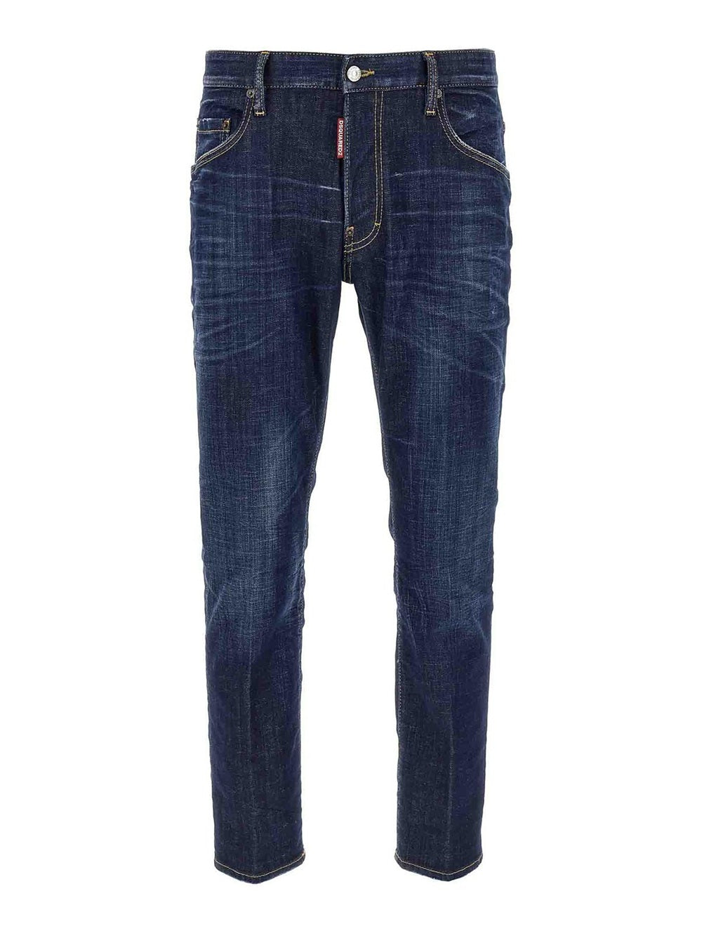 DSQUARED2 Jeans Dsquared2 uomo S74LB1737D30010470 Blu scuro slim fit S74LB1737D30010 470 