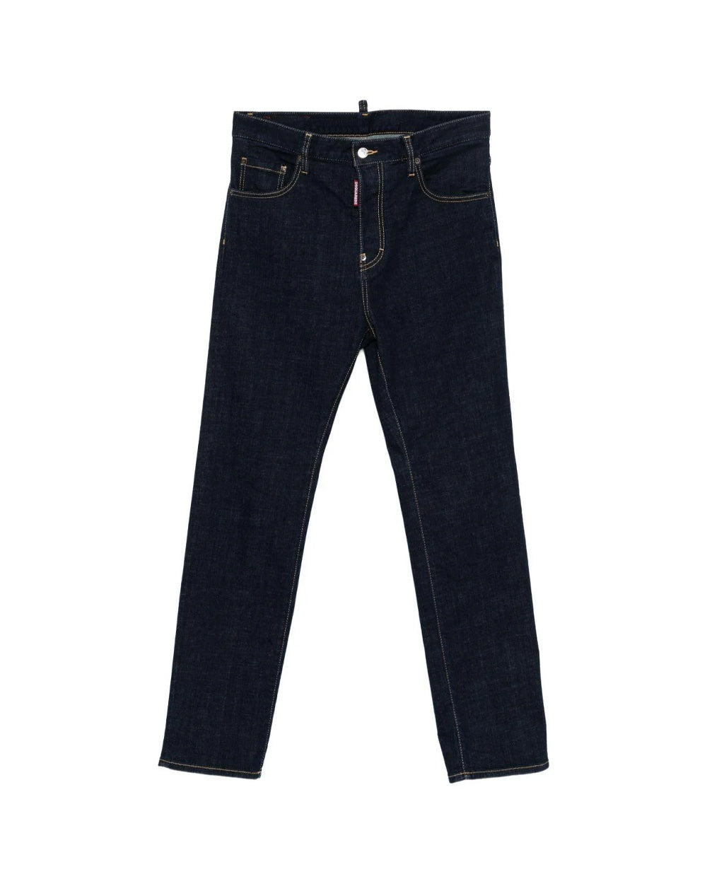DSQUARED2 Jeans DSQUARED2 uomo S74LB1739S30664 Blu straight gamba dritta tasche S74LB1739S30664 470 