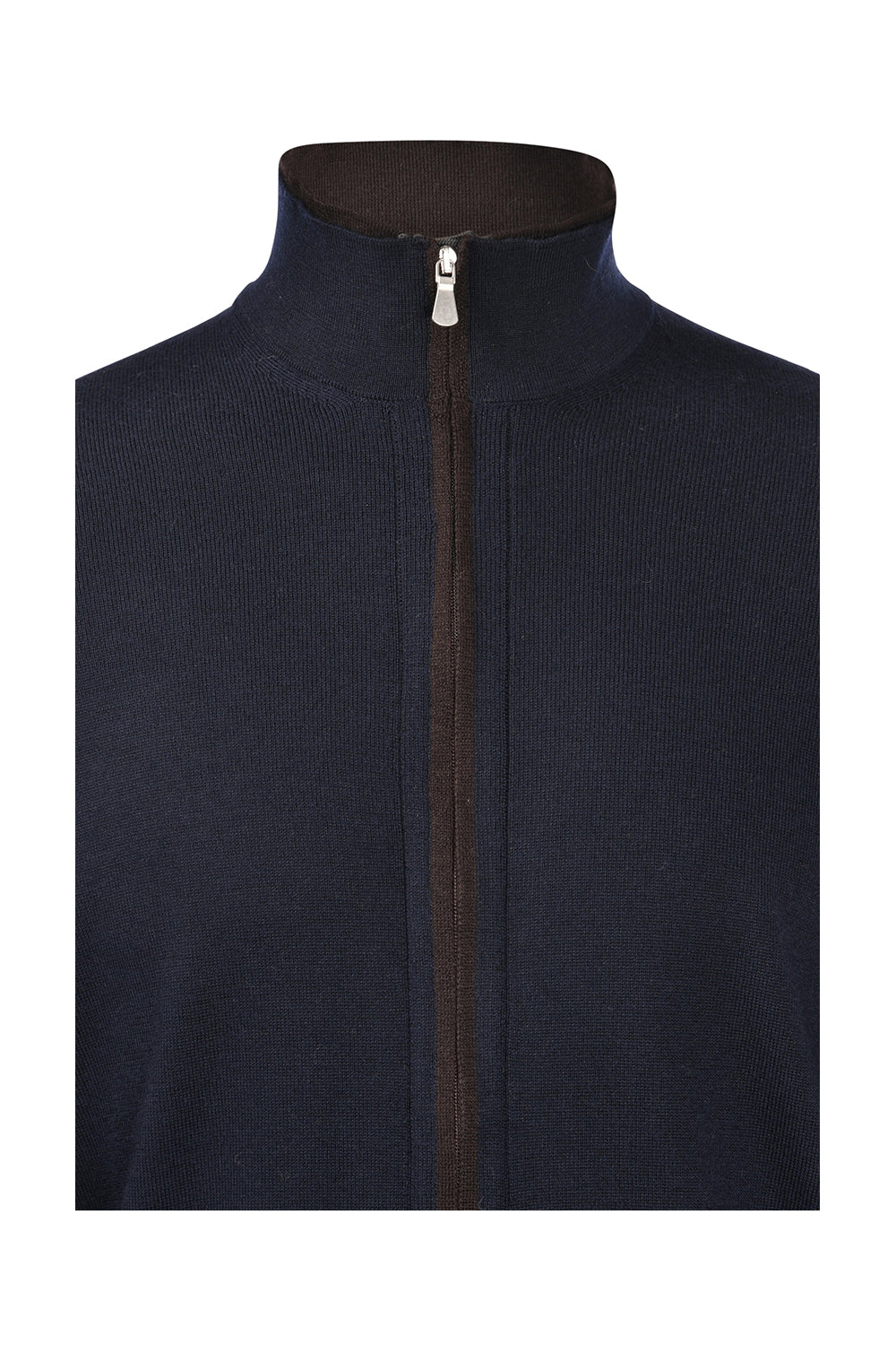 GRAN SASSO Cardigan Gran Sasso uomo 5714214223 blu full zip bottone<BR/><BR/> 5714241223 598 
