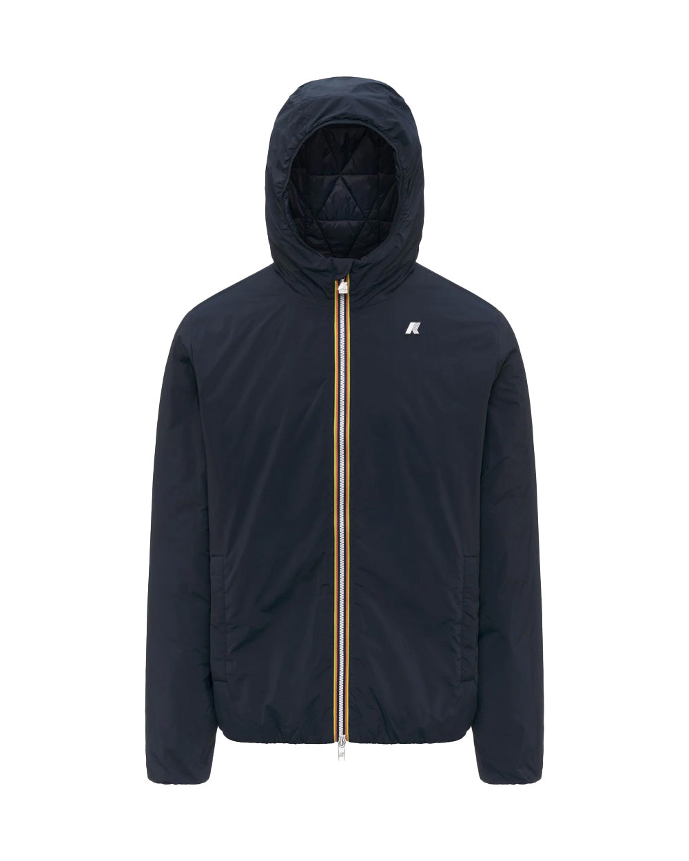K-WAY Giubbino K-WAY uomo JACK PLAIN WARM K2136DW Blu giacca corta materiali tecnici idrorepellenti vestibilità slim K2136DW K89 