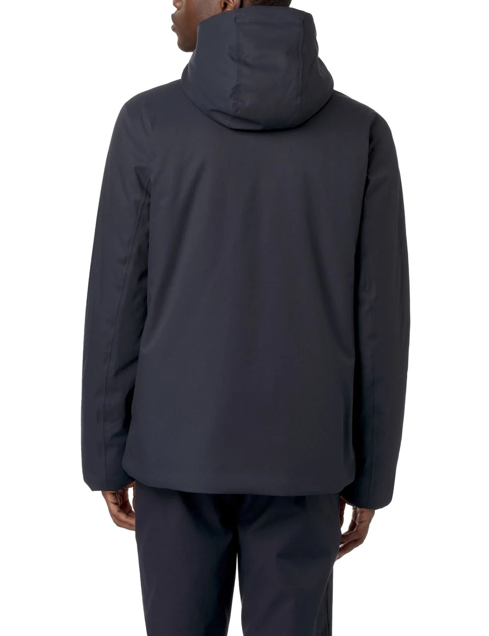 K-WAY Giubbino K-way uomo K8133DWAL9 Jacko Twill Marmotta Blu con cappuccio K8133DW AL9 