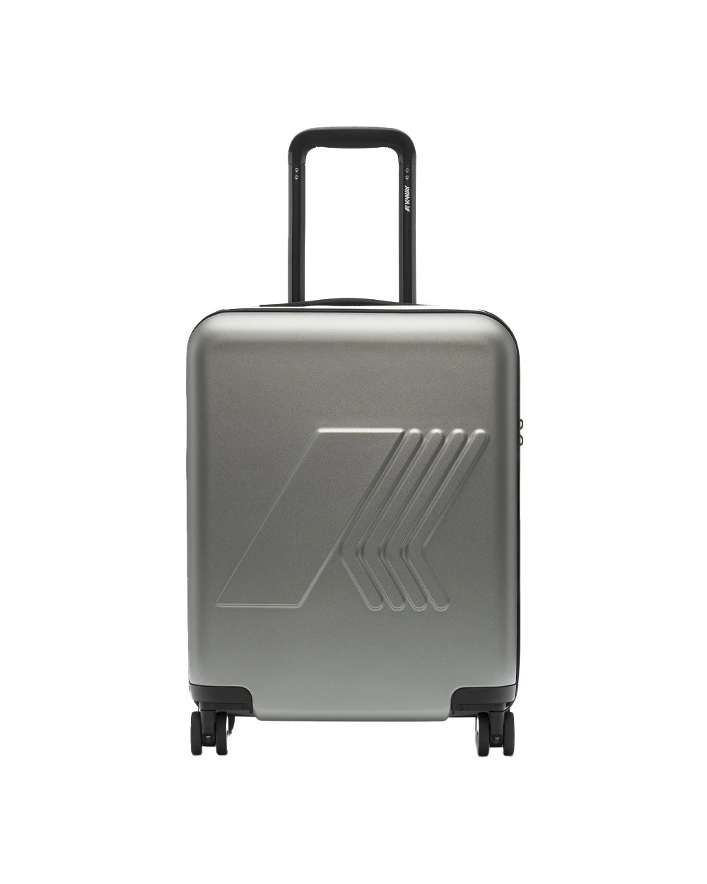 K-WAY Trolley K-WAY uomo EUDOXIE K81372W Ghiaccio logo all over tasca quattro ruote K81372W 633 