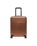 K-WAY men's K81372W Orange polycarbonate lining four-wheel trolley