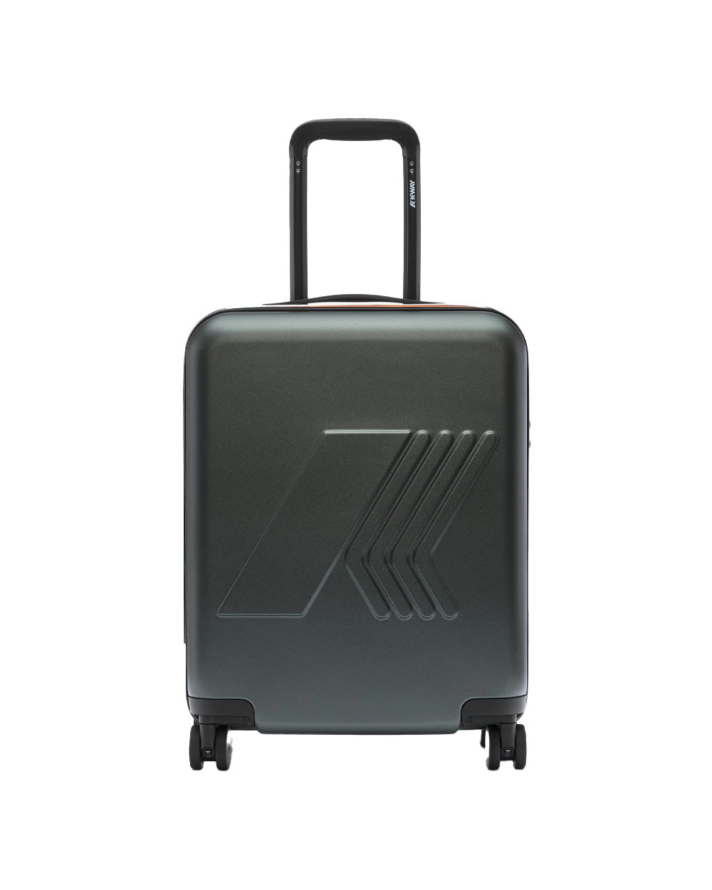 K-WAY Trolley K-WAY uomo K81372W Verde rigido policrbonato fodera tasca<BR/> K81372W WMR 