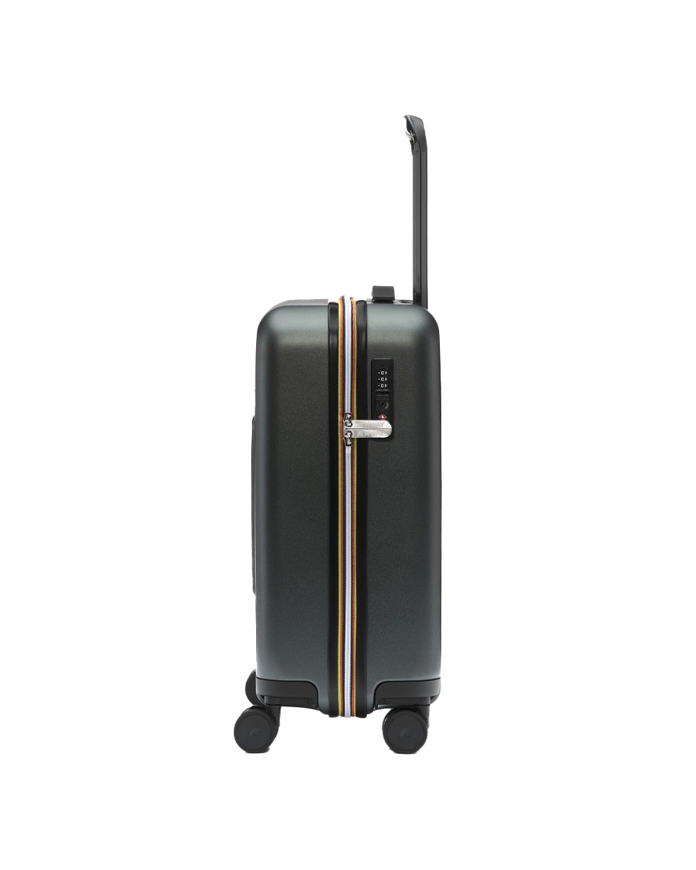 K-WAY Trolley K-WAY uomo K81372W Verde rigido policrbonato fodera tasca<BR/> K81372W WMR 