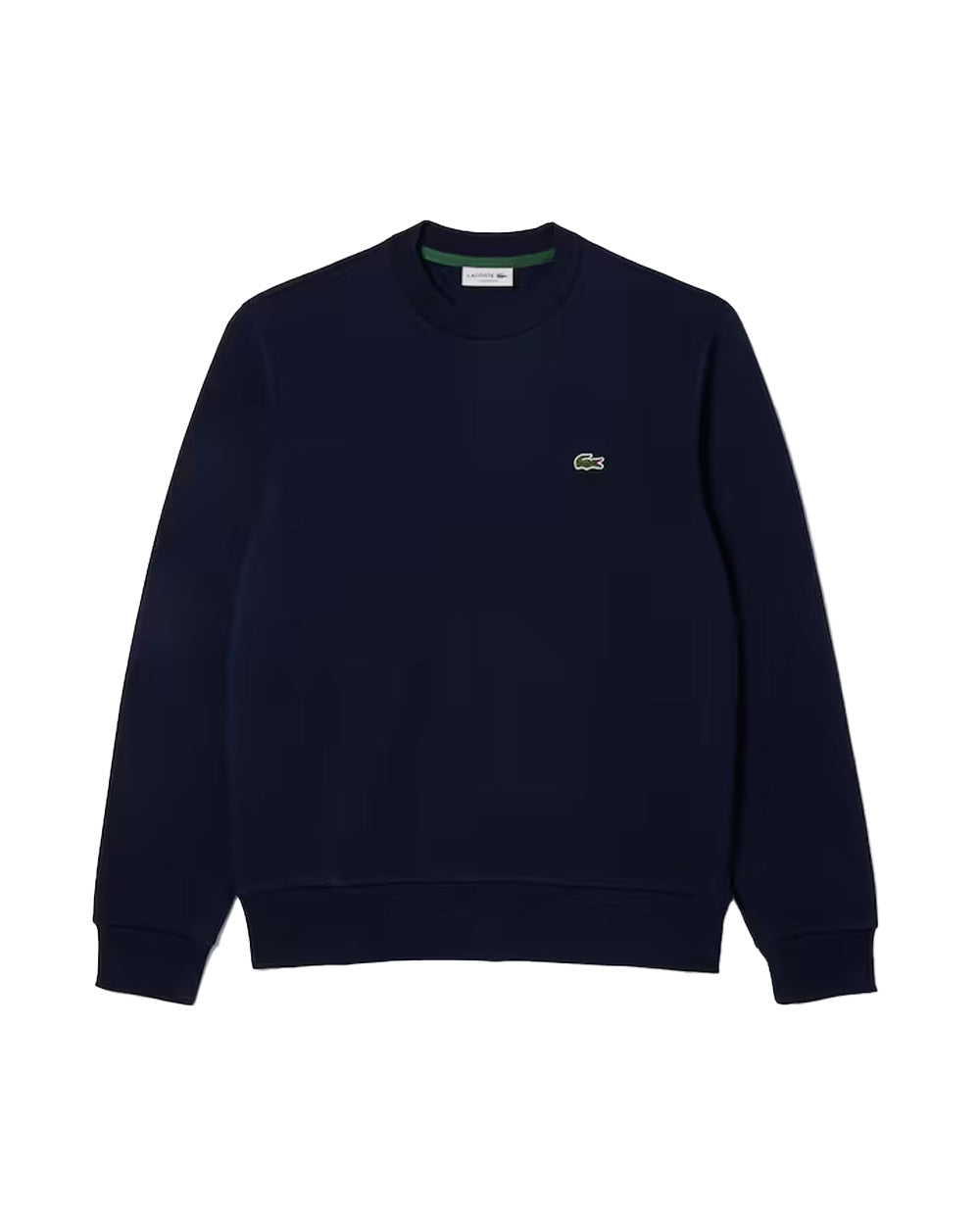 LACOSTE Felpa Lacoste uomo SH9608 Blu pile design classico con collo alto e dettagli iconici SH9608 166 