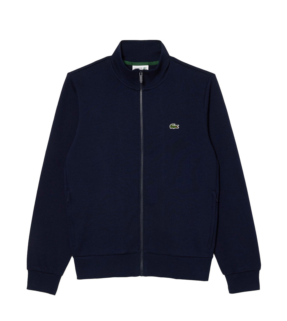 LACOSTE Felpa Lacoste uomo SH9622166 Blu con zip SH9622 166 